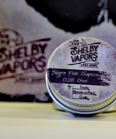 The Shelby Vapors 3core Flat Clapton 0.28 Ohm by Tesla Handcrafted Coils