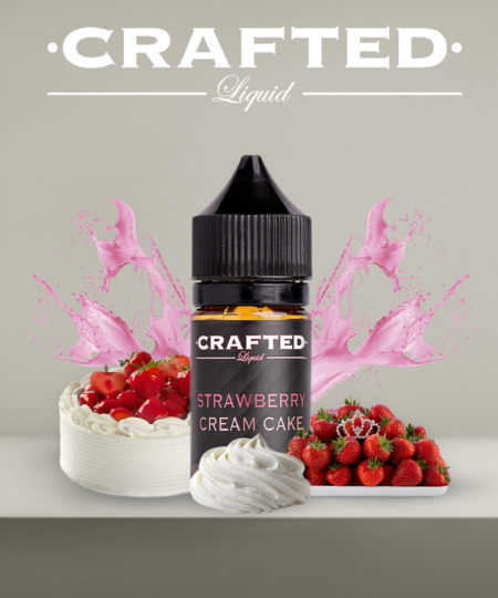 Strawberry Cream Cake by Crafted Liquid 30ml